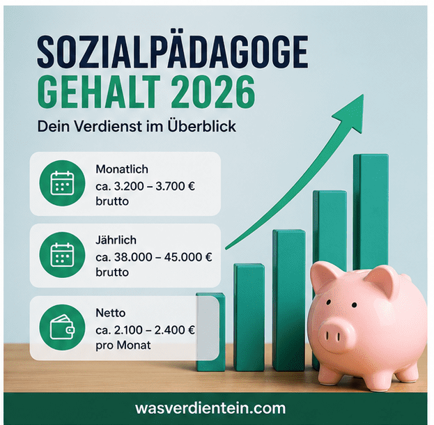 Sozialpädagoge Gehalt
