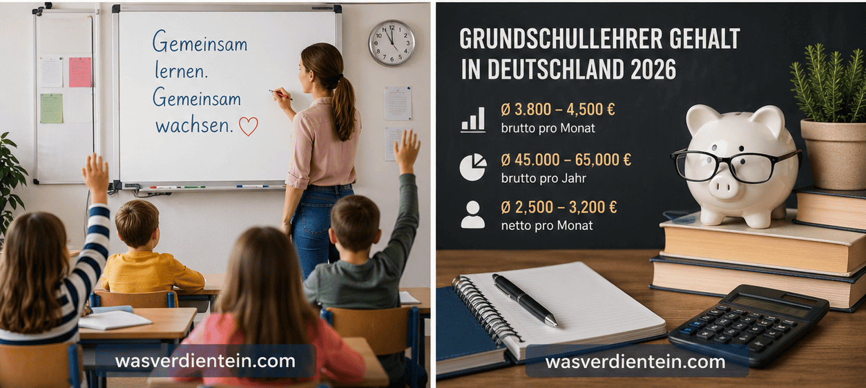 Grundschullehrer Gehalt 2026