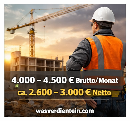 Polier Deutschland Gehalt 2026