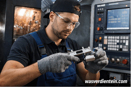 CNC-Maschine in Produktion